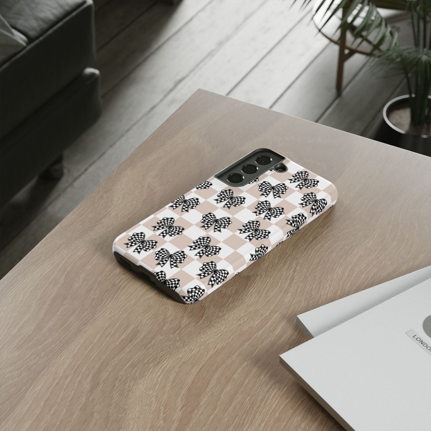 iPhone 16, Samsung S25, Google Pixel 9 Tough Phone Case, Coquette Retro Design All Models