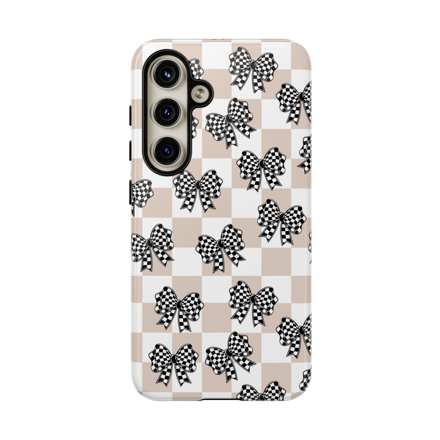 iPhone 16, Samsung S25, Google Pixel 9 Tough Phone Case, Coquette Retro Design All Models