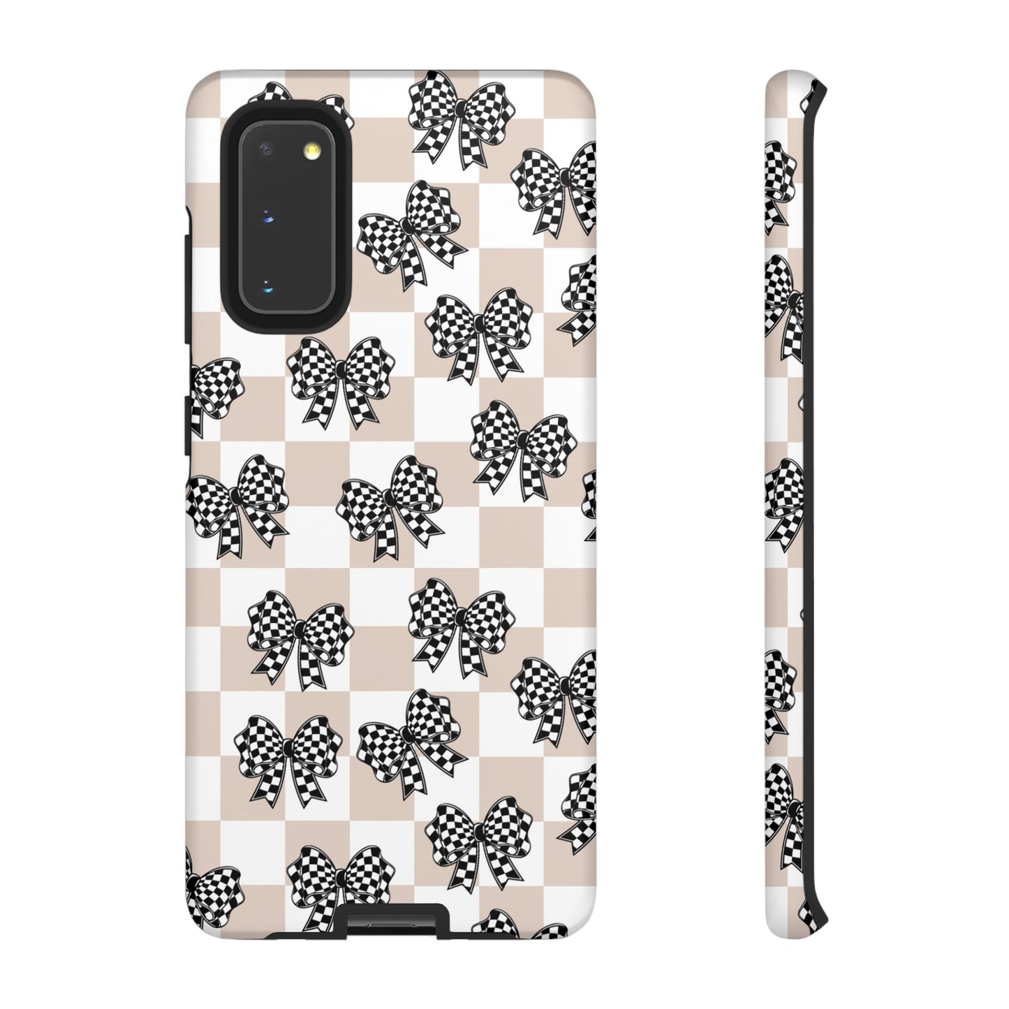 iPhone 16, Samsung S25, Google Pixel 9 Tough Phone Case, Coquette Retro Design All Models