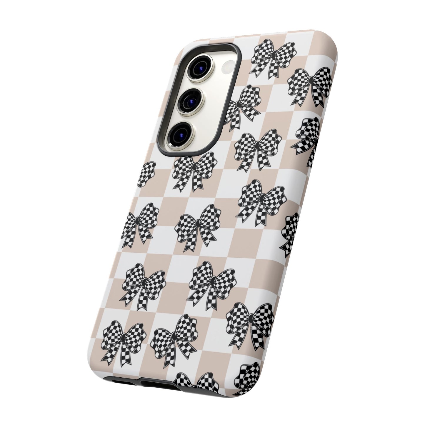 iPhone 16, Samsung S25, Google Pixel 9 Tough Phone Case, Coquette Retro Design All Models
