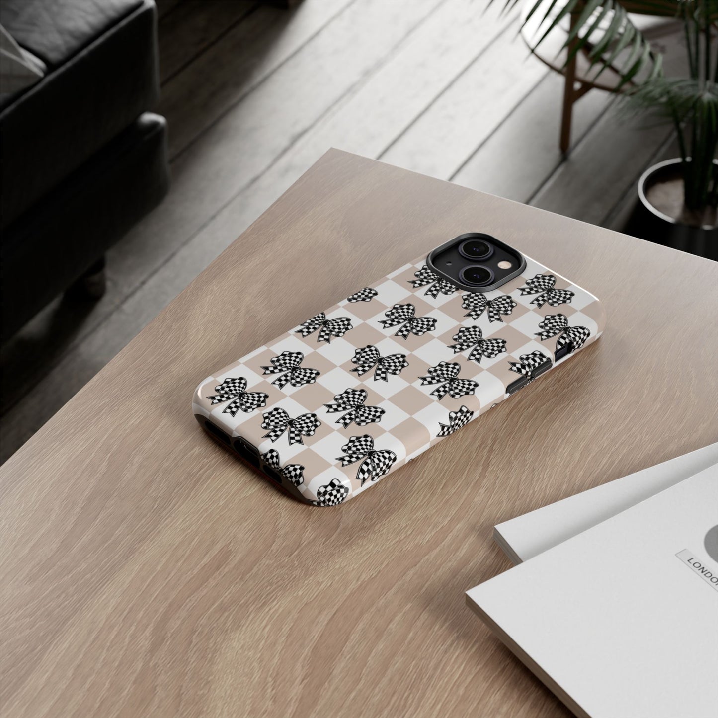 iPhone 16, Samsung S25, Google Pixel 9 Tough Phone Case, Coquette Retro Design All Models