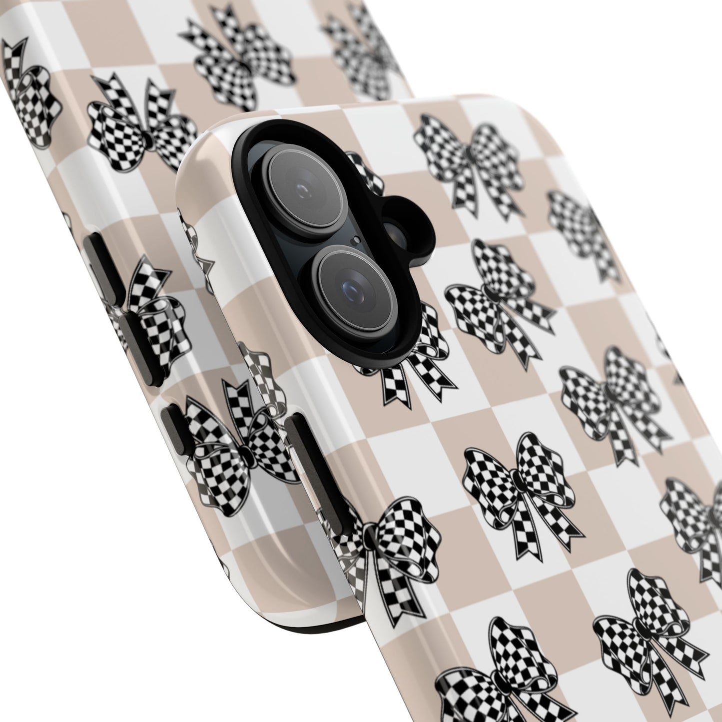 iPhone 16, Samsung S25, Google Pixel 9 Tough Phone Case, Coquette Retro Design All Models