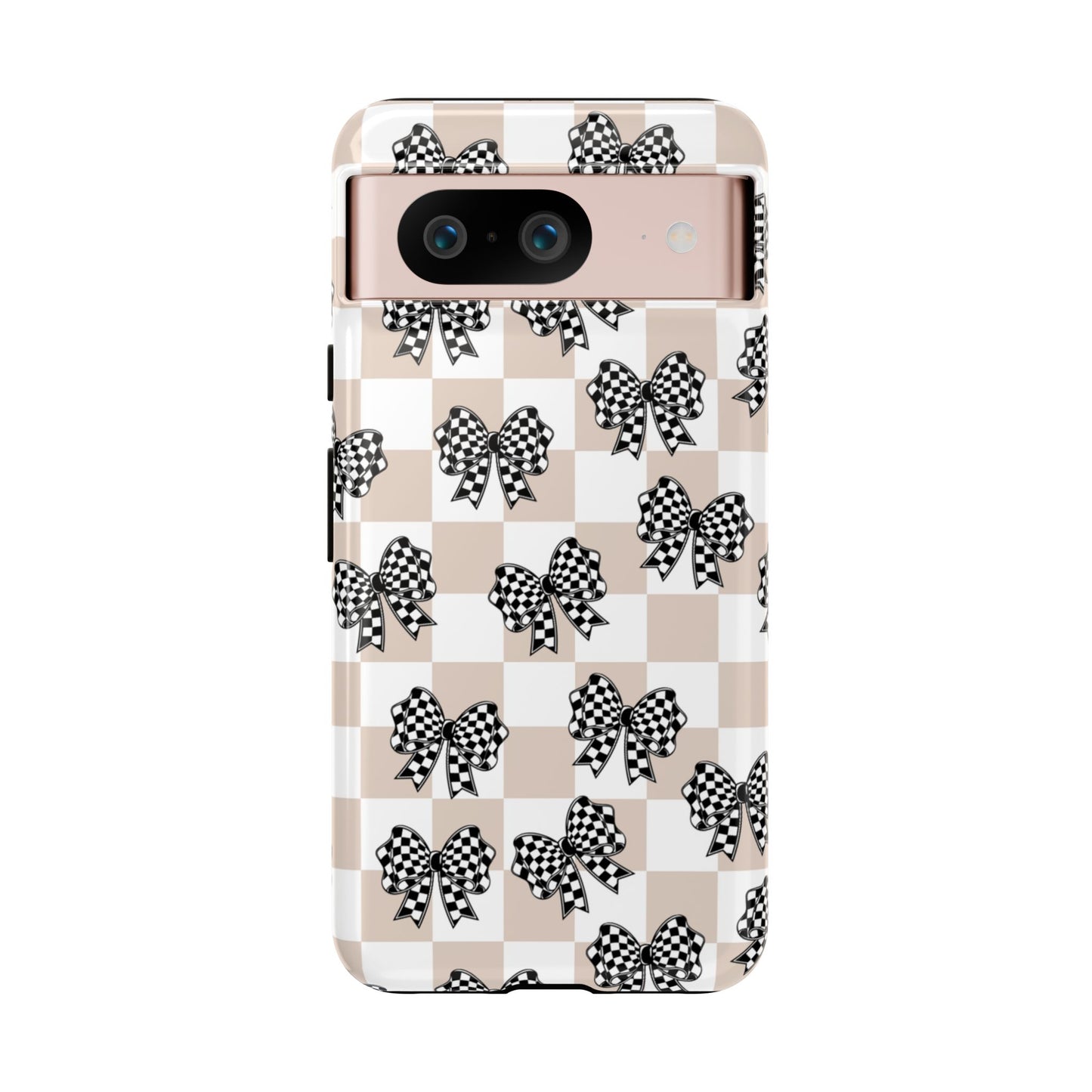 iPhone 16, Samsung S25, Google Pixel 9 Tough Phone Case, Coquette Retro Design All Models