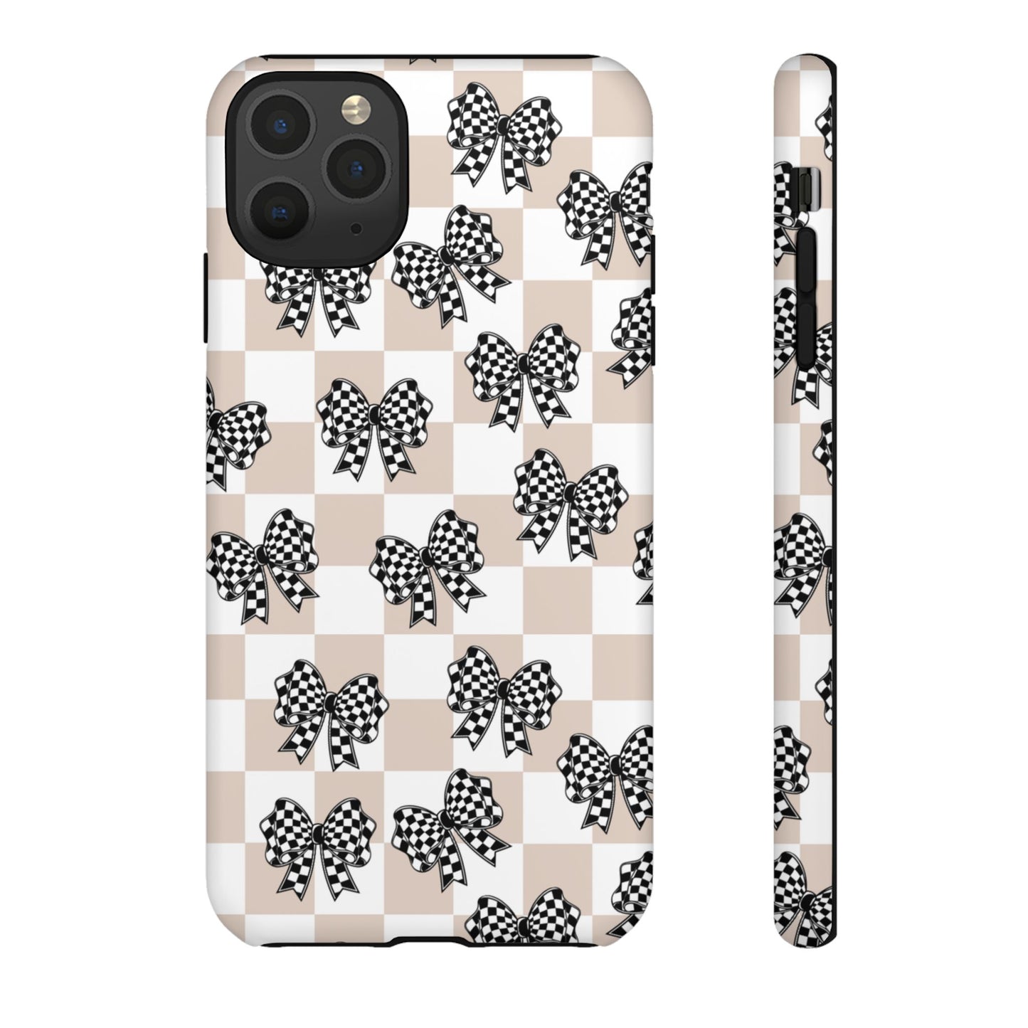 iPhone 16, Samsung S25, Google Pixel 9 Tough Phone Case, Coquette Retro Design All Models