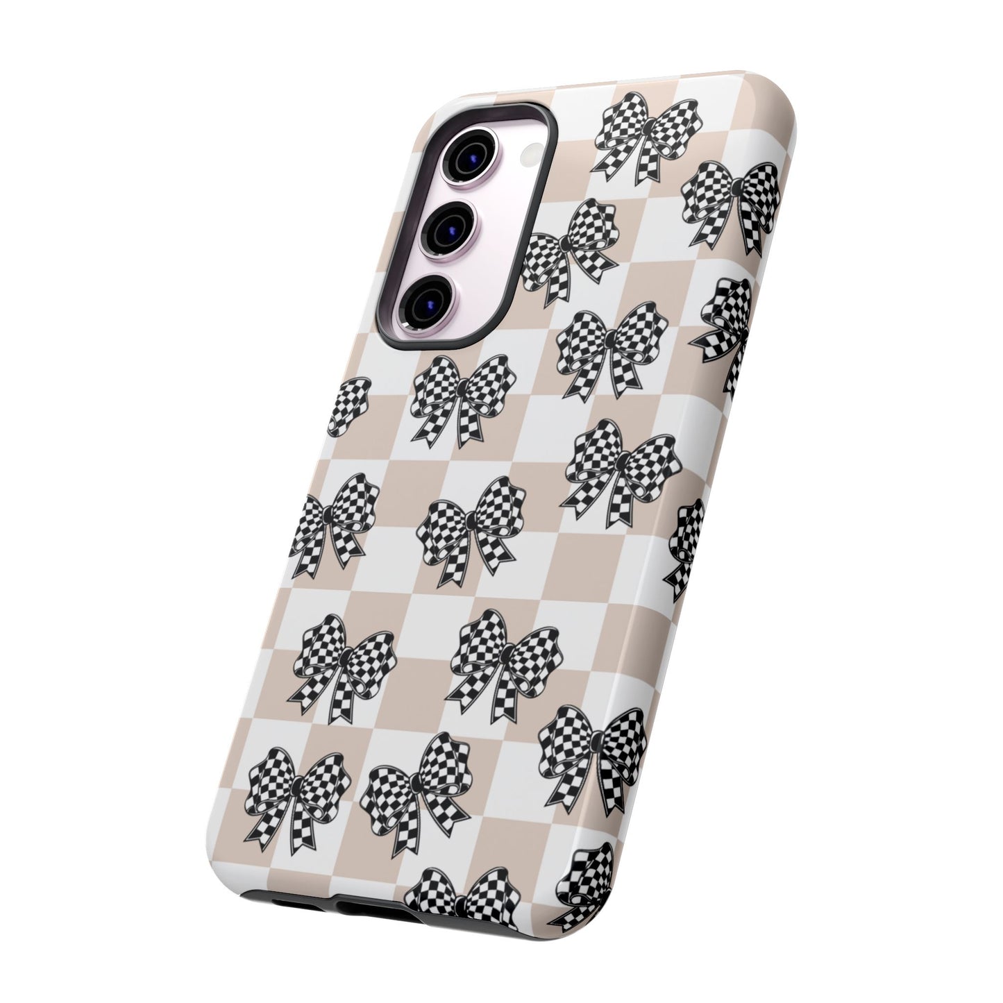 iPhone 16, Samsung S25, Google Pixel 9 Tough Phone Case, Coquette Retro Design All Models