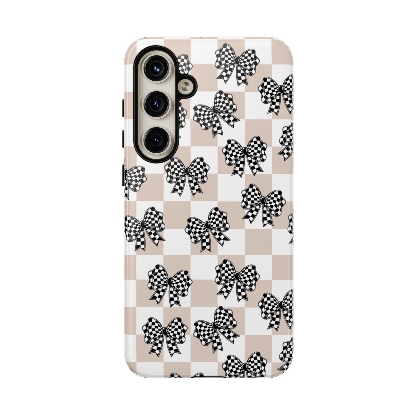 iPhone 16, Samsung S25, Google Pixel 9 Tough Phone Case, Coquette Retro Design All Models