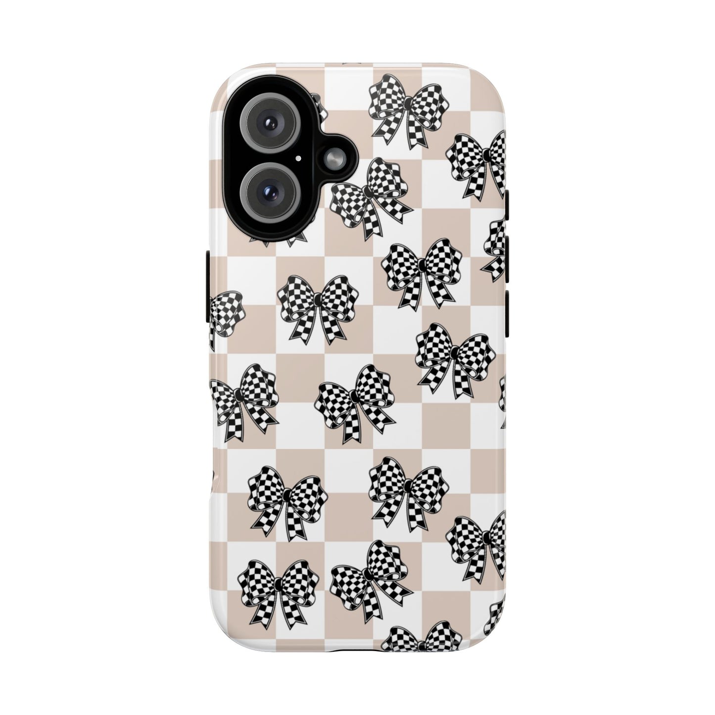 iPhone 16, Samsung S25, Google Pixel 9 Tough Phone Case, Coquette Retro Design All Models