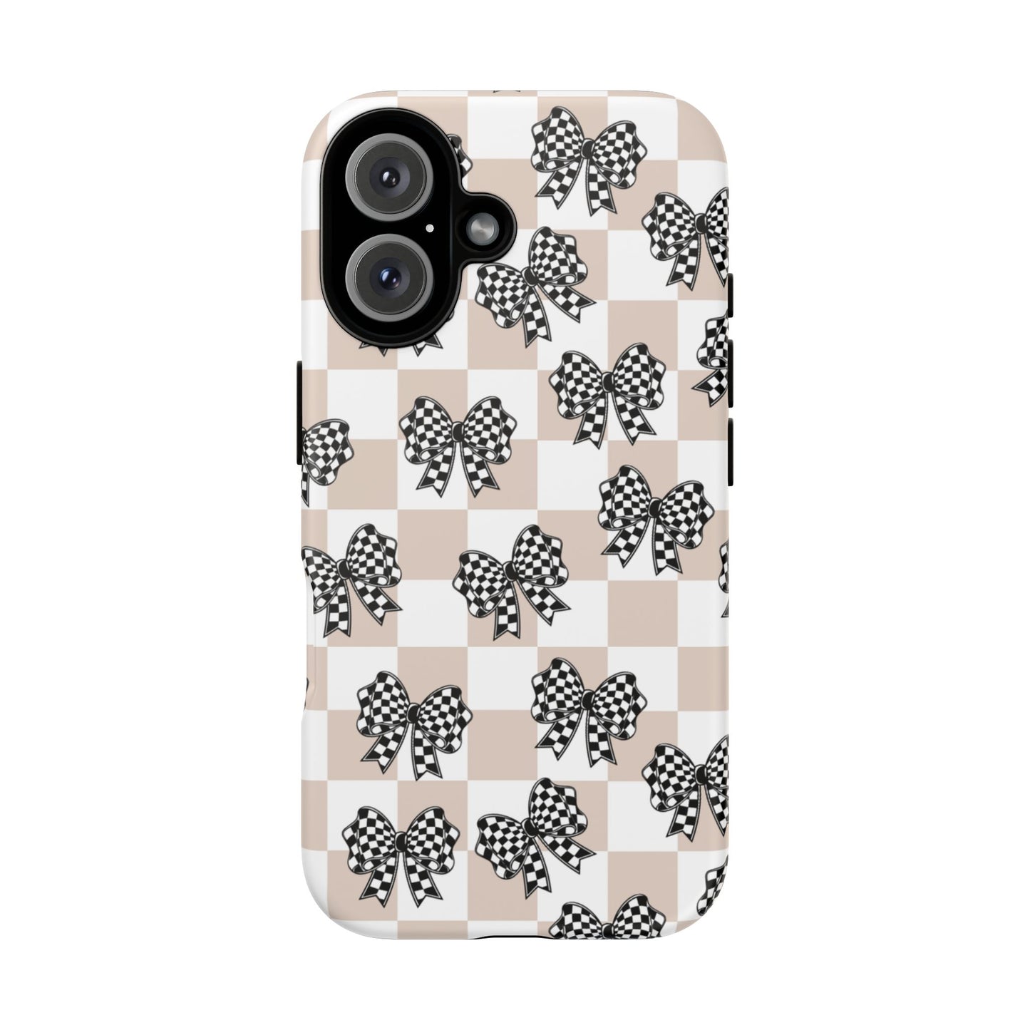 iPhone 16, Samsung S25, Google Pixel 9 Tough Phone Case, Coquette Retro Design All Models