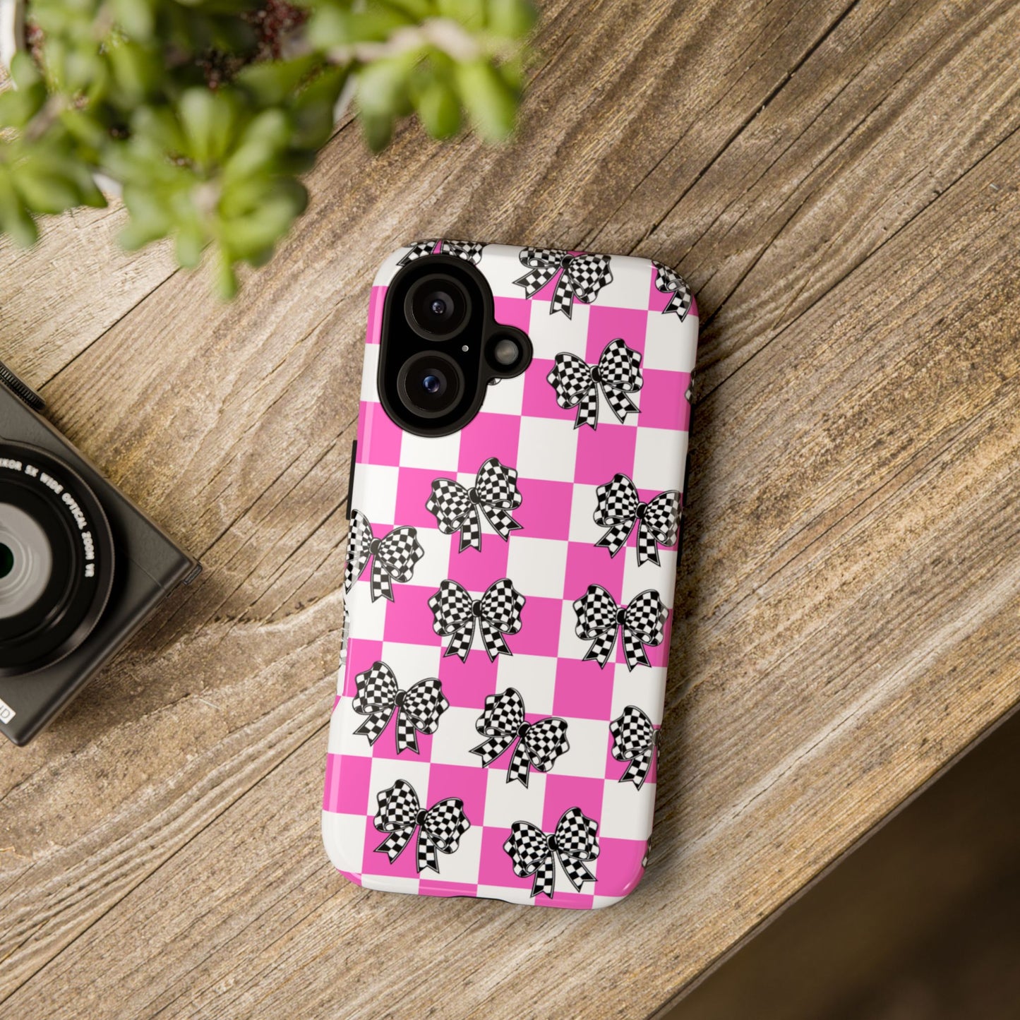 Tough Phone Case - Coquette Retro Design for iPhone, Samsung, Google Pixel