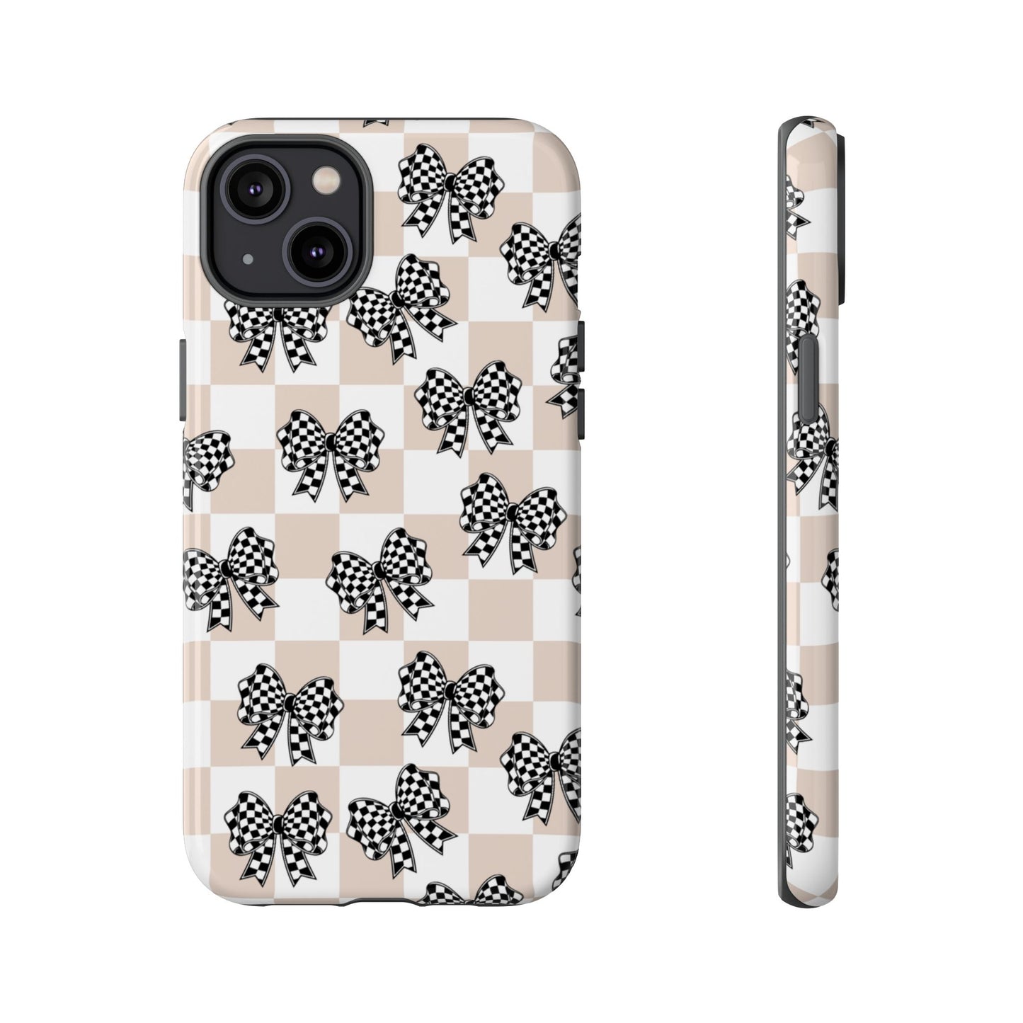 iPhone 16, Samsung S25, Google Pixel 9 Tough Phone Case, Coquette Retro Design All Models