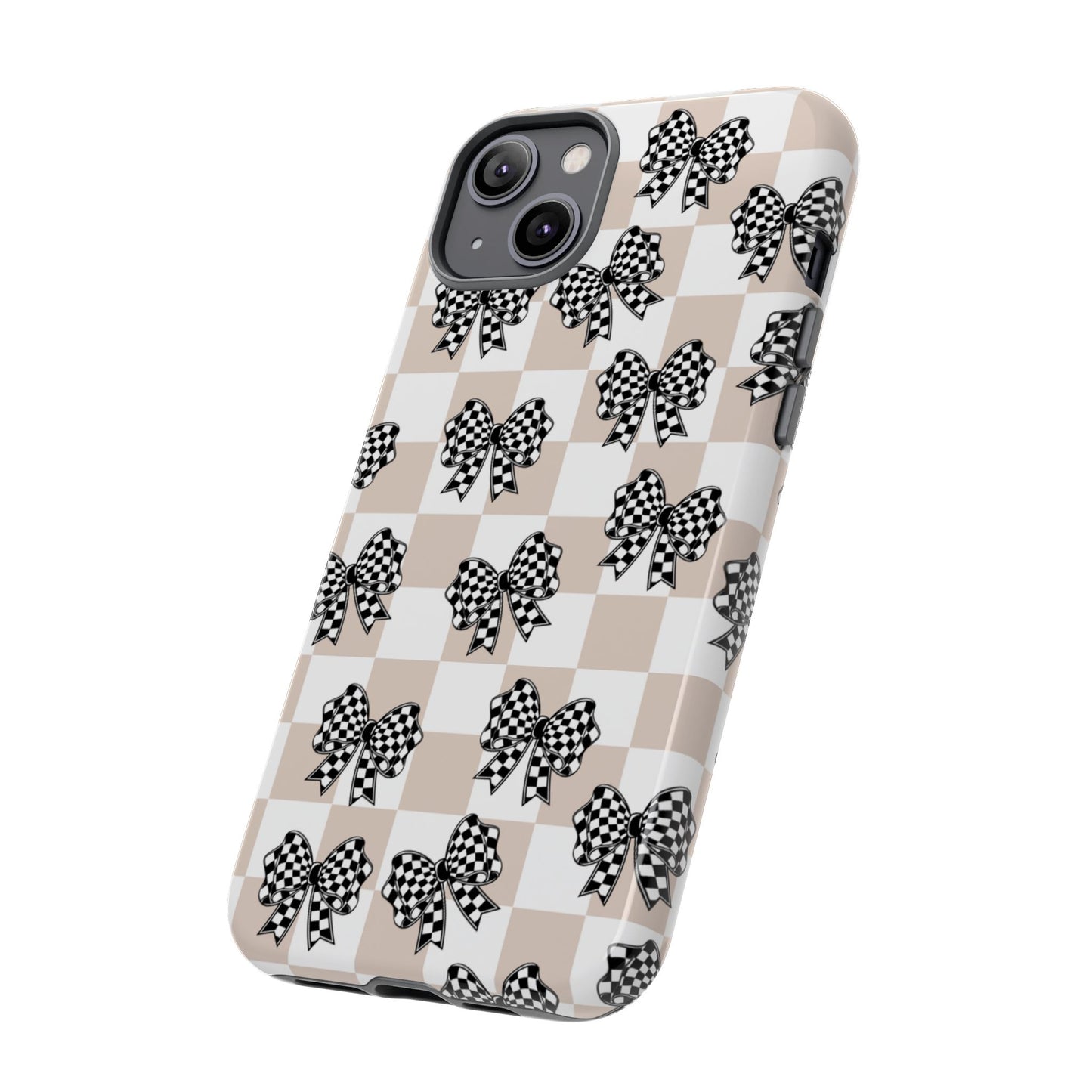 iPhone 16, Samsung S25, Google Pixel 9 Tough Phone Case, Coquette Retro Design All Models