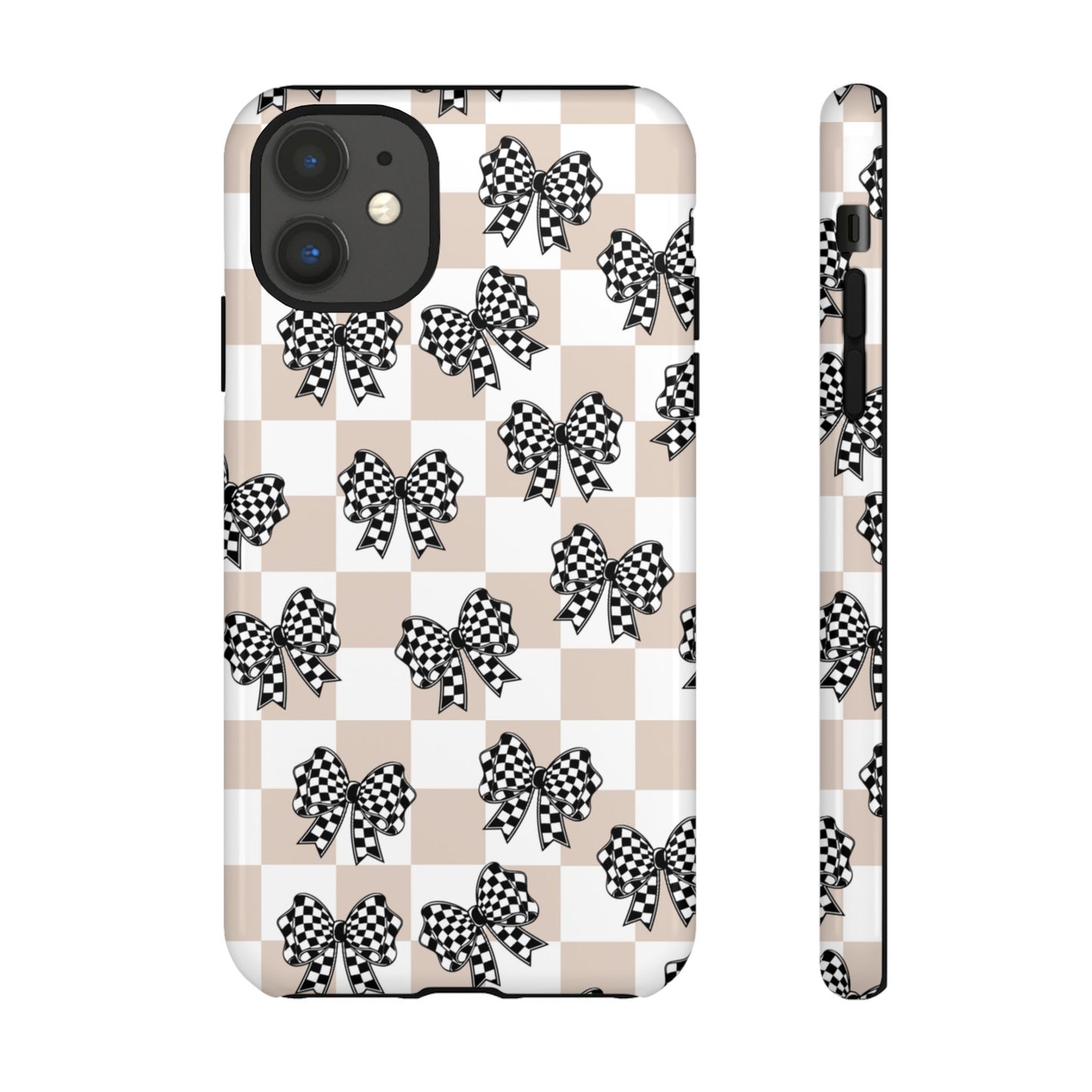 iPhone 16, Samsung S25, Google Pixel 9 Tough Phone Case, Coquette Retro Design All Models