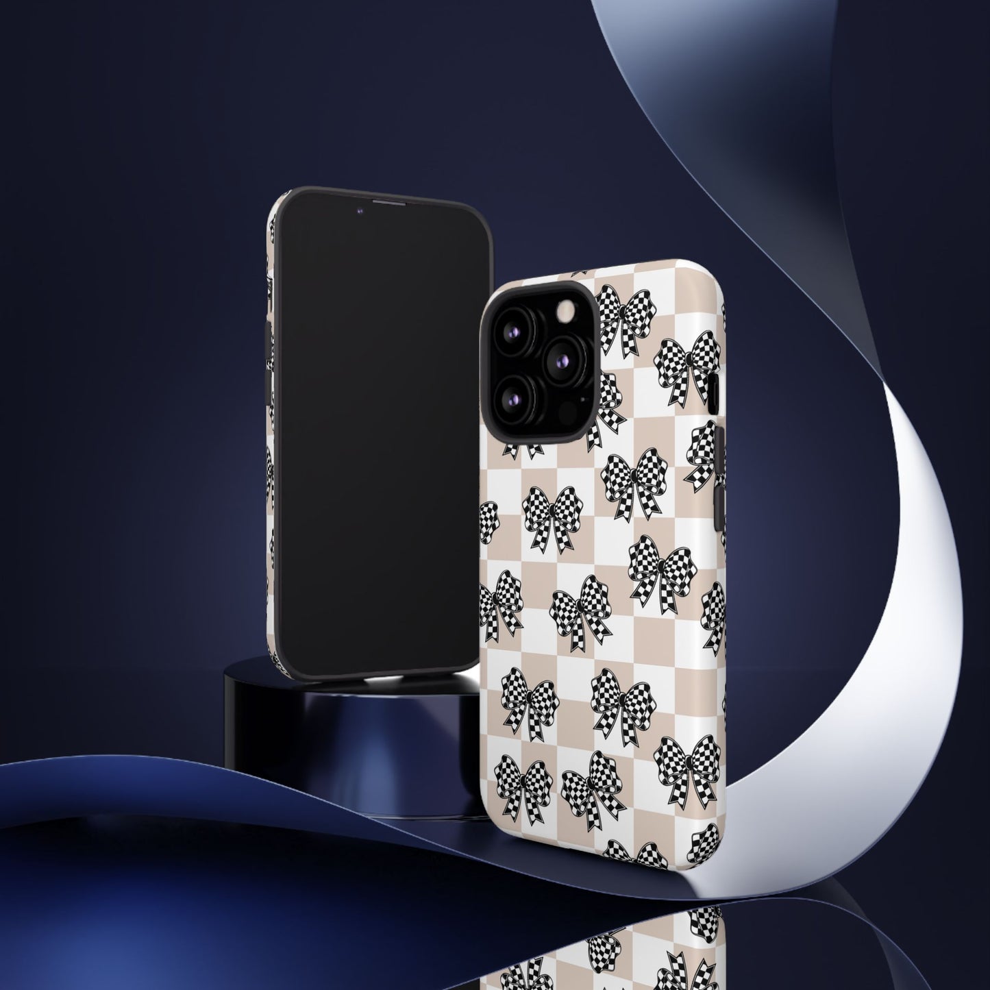 iPhone 16, Samsung S25, Google Pixel 9 Tough Phone Case, Coquette Retro Design All Models
