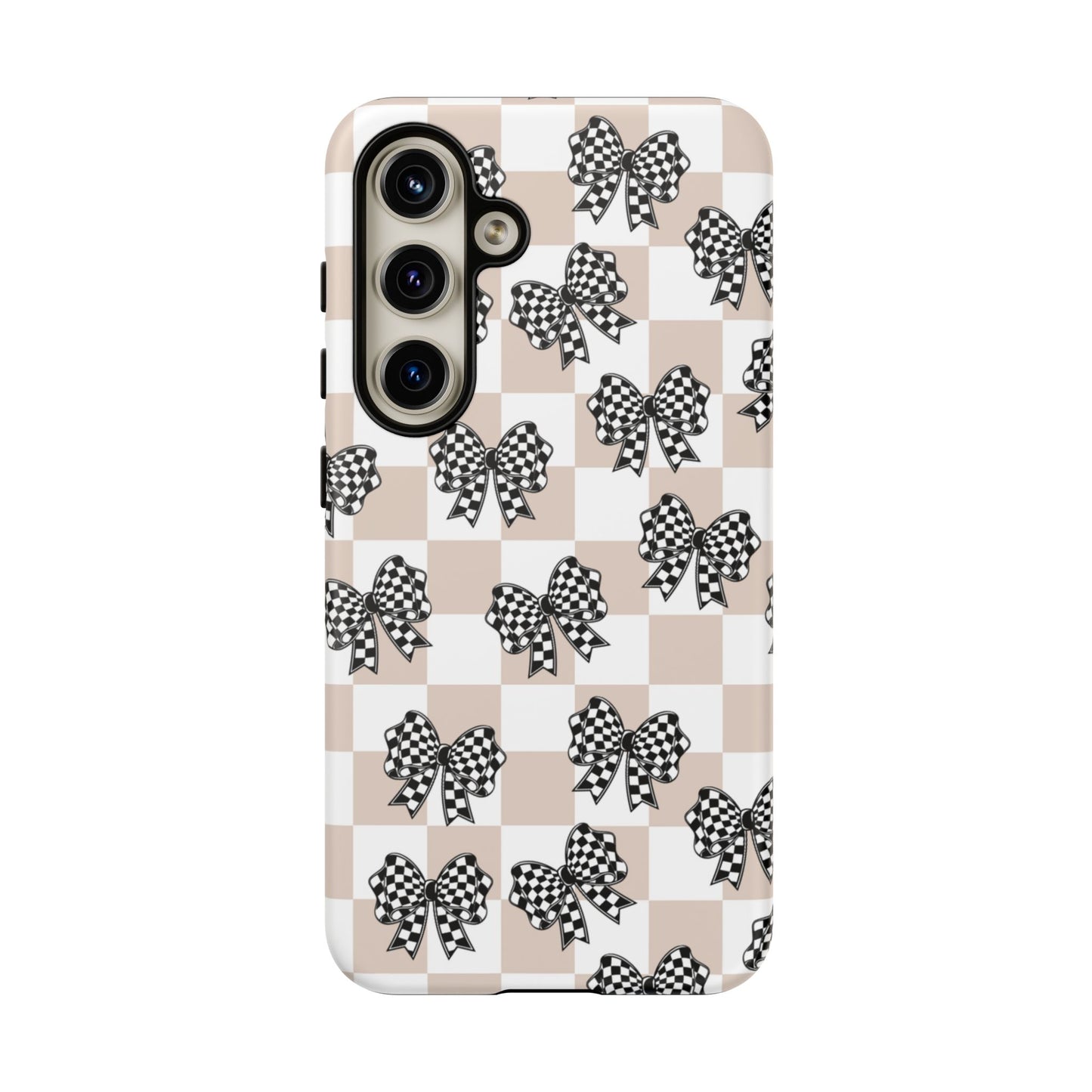 iPhone 16, Samsung S25, Google Pixel 9 Tough Phone Case, Coquette Retro Design All Models