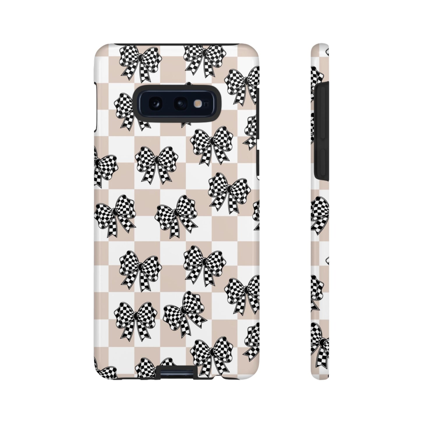 iPhone 16, Samsung S25, Google Pixel 9 Tough Phone Case, Coquette Retro Design All Models