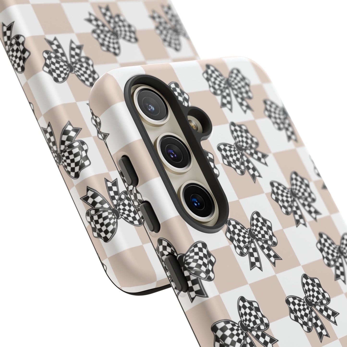 iPhone 16, Samsung S25, Google Pixel 9 Tough Phone Case, Coquette Retro Design All Models