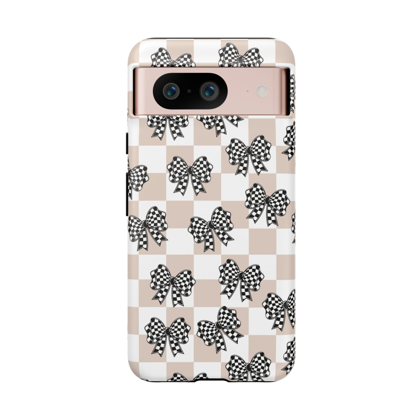 iPhone 16, Samsung S25, Google Pixel 9 Tough Phone Case, Coquette Retro Design All Models