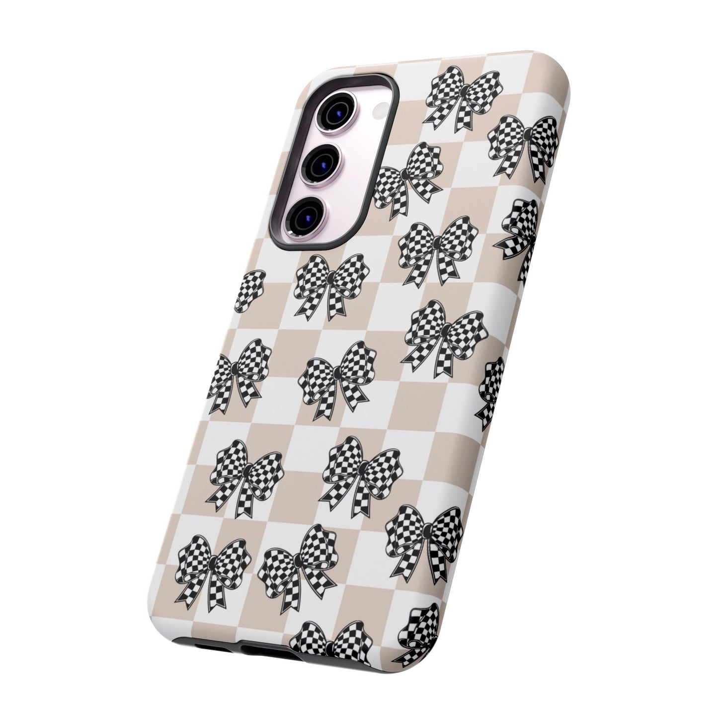 iPhone 16, Samsung S25, Google Pixel 9 Tough Phone Case, Coquette Retro Design All Models