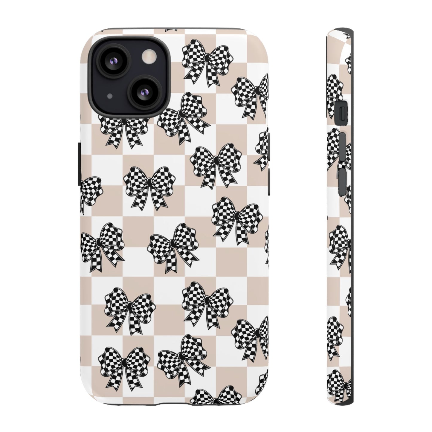 iPhone 16, Samsung S25, Google Pixel 9 Tough Phone Case, Coquette Retro Design All Models