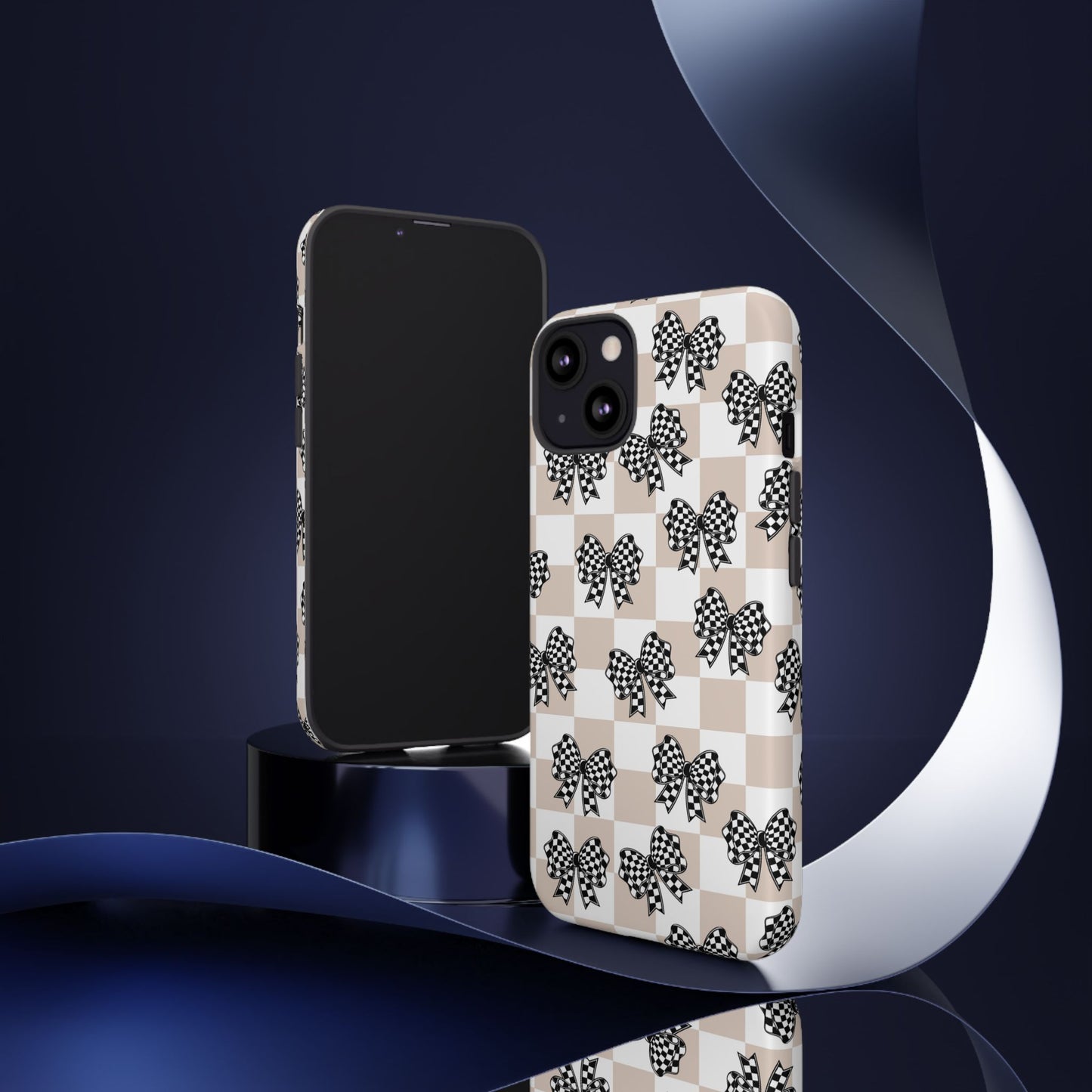iPhone 16, Samsung S25, Google Pixel 9 Tough Phone Case, Coquette Retro Design All Models