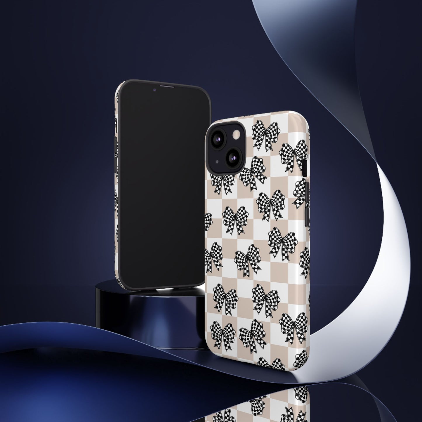 iPhone 16, Samsung S25, Google Pixel 9 Tough Phone Case, Coquette Retro Design All Models