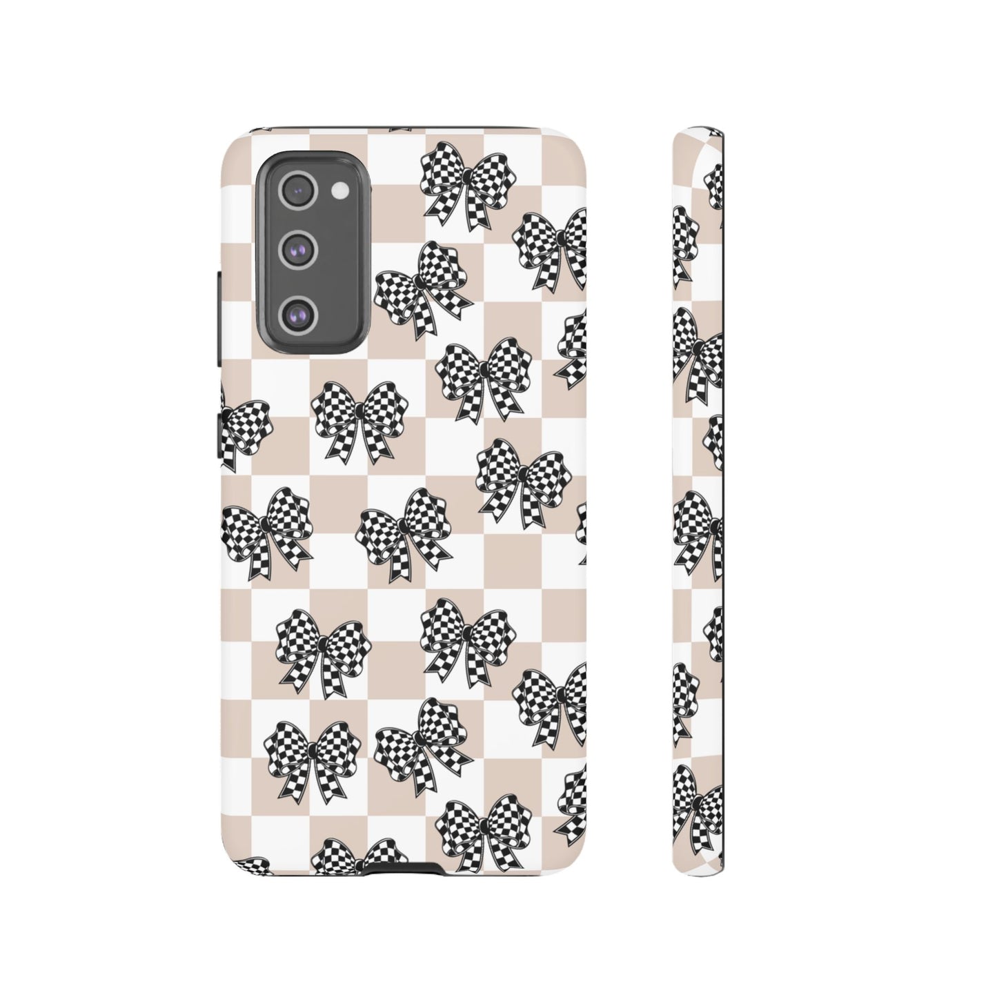 iPhone 16, Samsung S25, Google Pixel 9 Tough Phone Case, Coquette Retro Design All Models