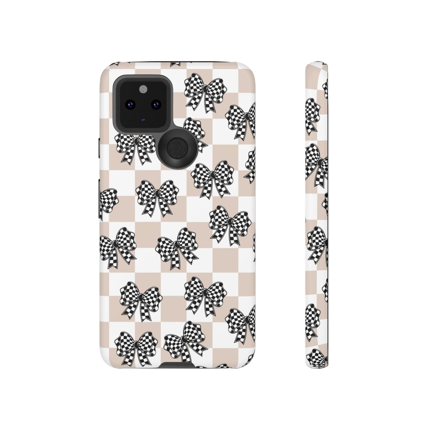iPhone 16, Samsung S25, Google Pixel 9 Tough Phone Case, Coquette Retro Design All Models