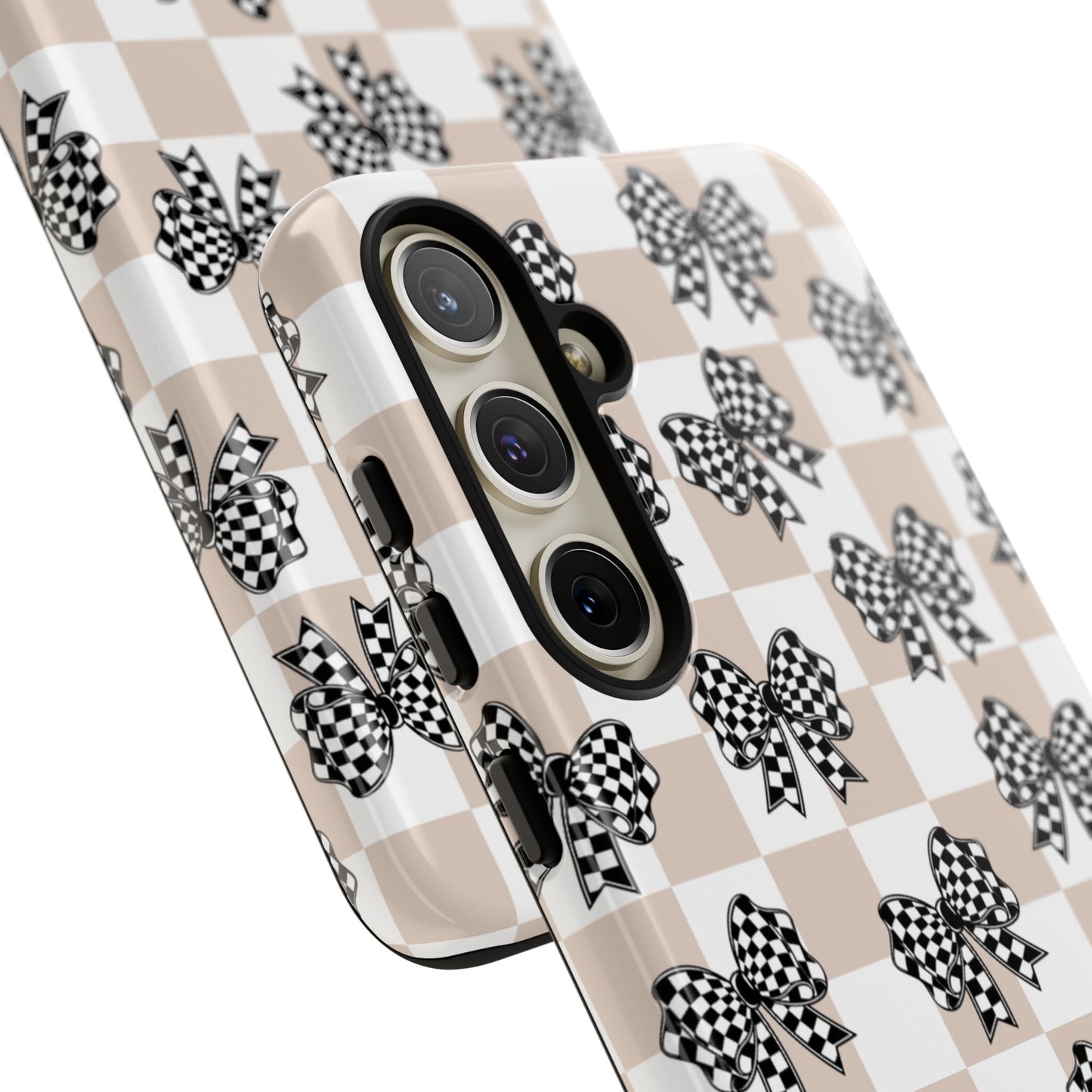 iPhone 16, Samsung S25, Google Pixel 9 Tough Phone Case, Coquette Retro Design All Models