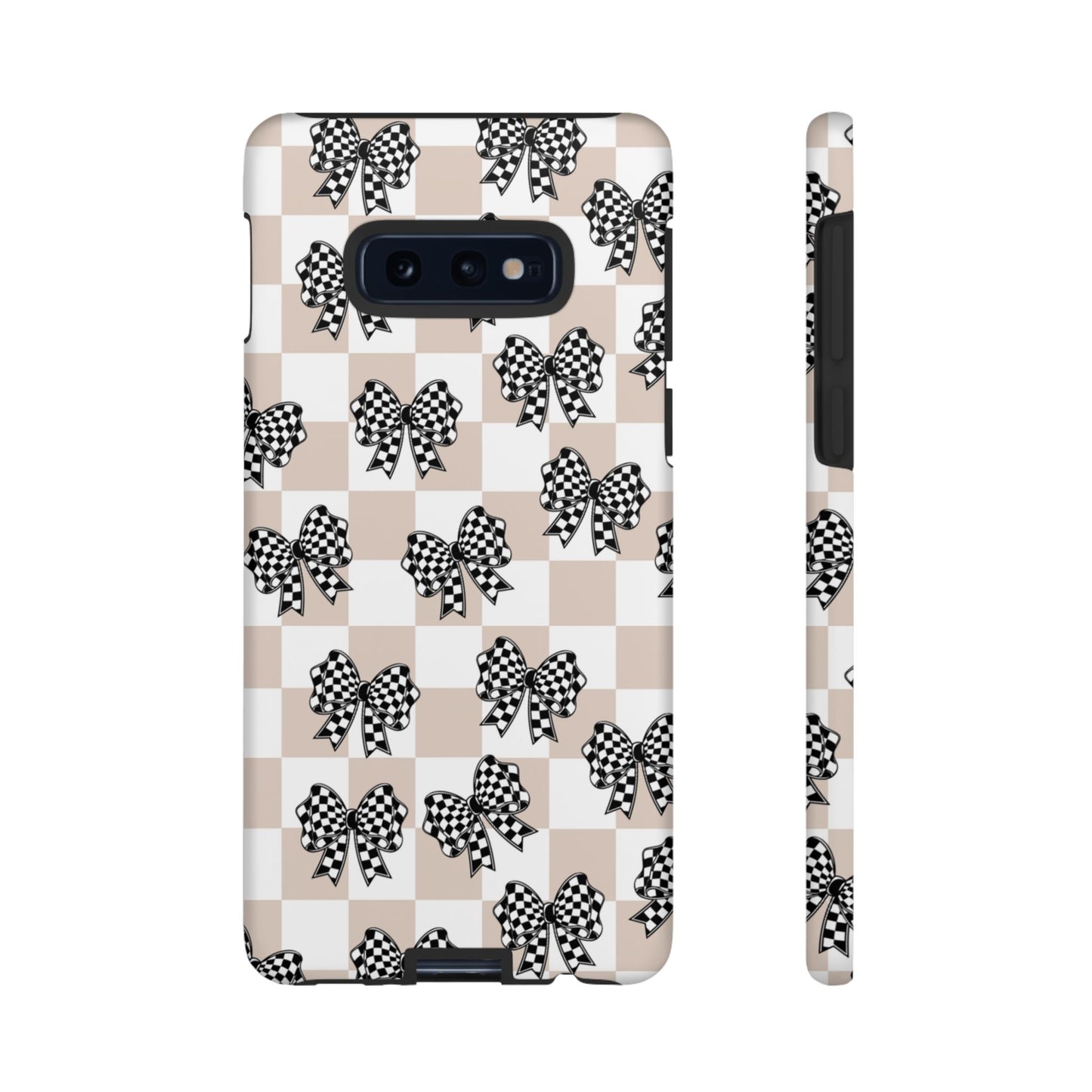iPhone 16, Samsung S25, Google Pixel 9 Tough Phone Case, Coquette Retro Design All Models
