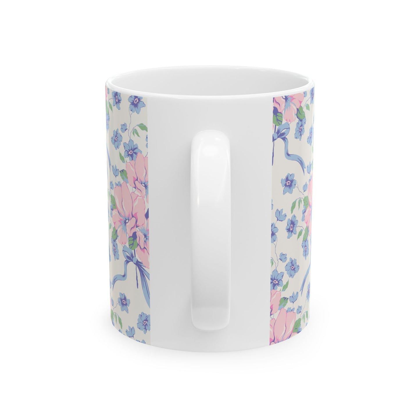 Coquette Floral Pastel Coffee Cup