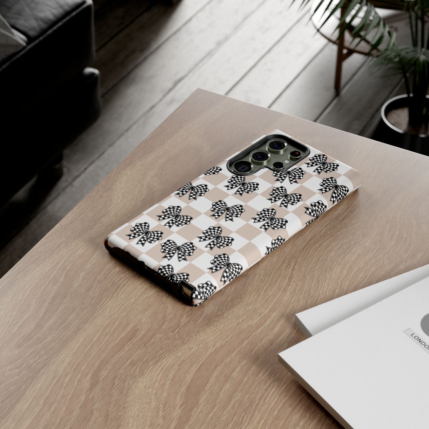 iPhone 16, Samsung S25, Google Pixel 9 Tough Phone Case, Coquette Retro Design All Models