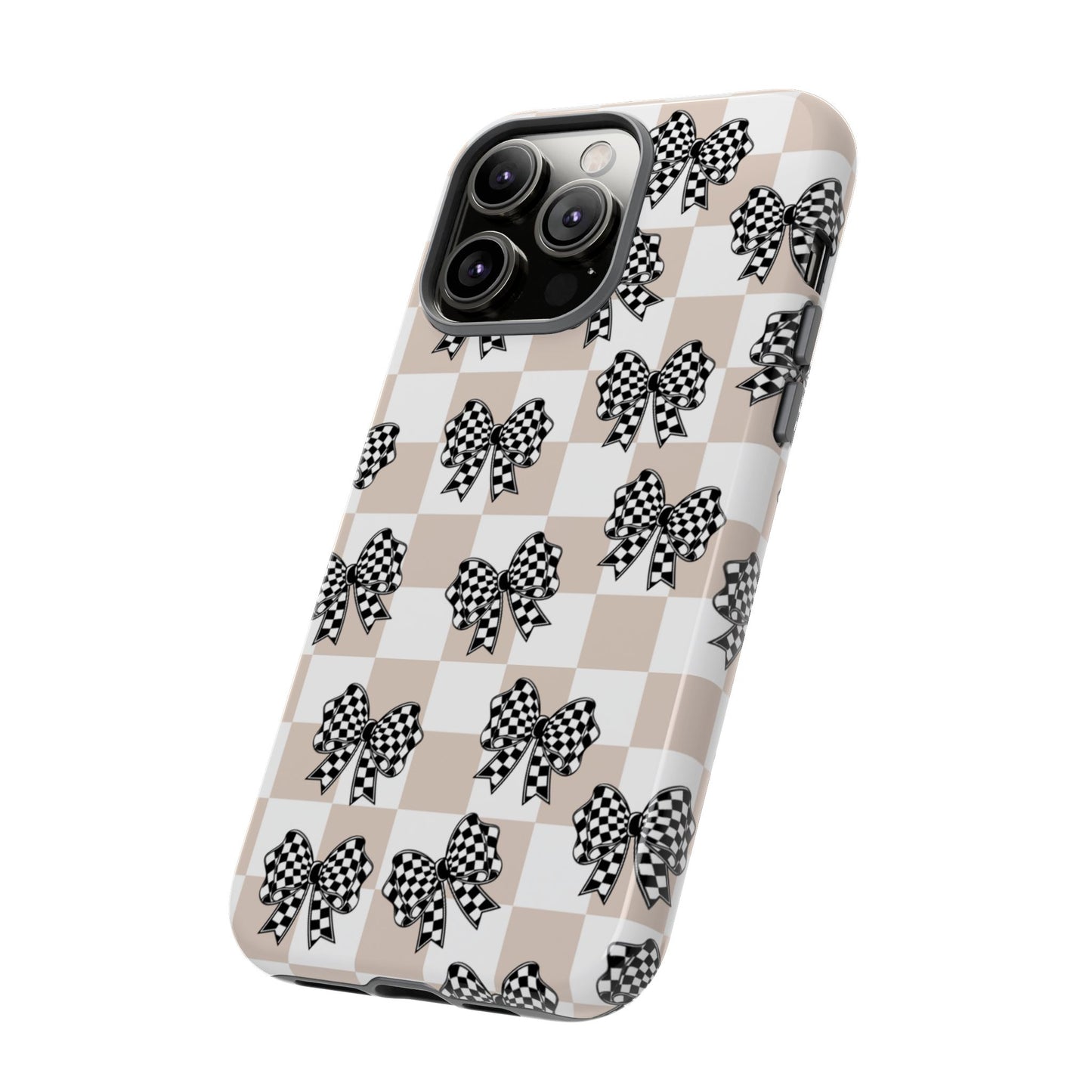 iPhone 16, Samsung S25, Google Pixel 9 Tough Phone Case, Coquette Retro Design All Models