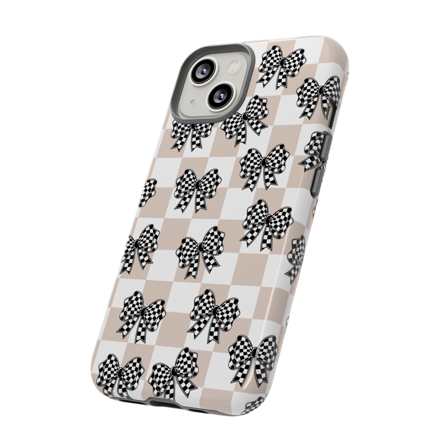 iPhone 16, Samsung S25, Google Pixel 9 Tough Phone Case, Coquette Retro Design All Models