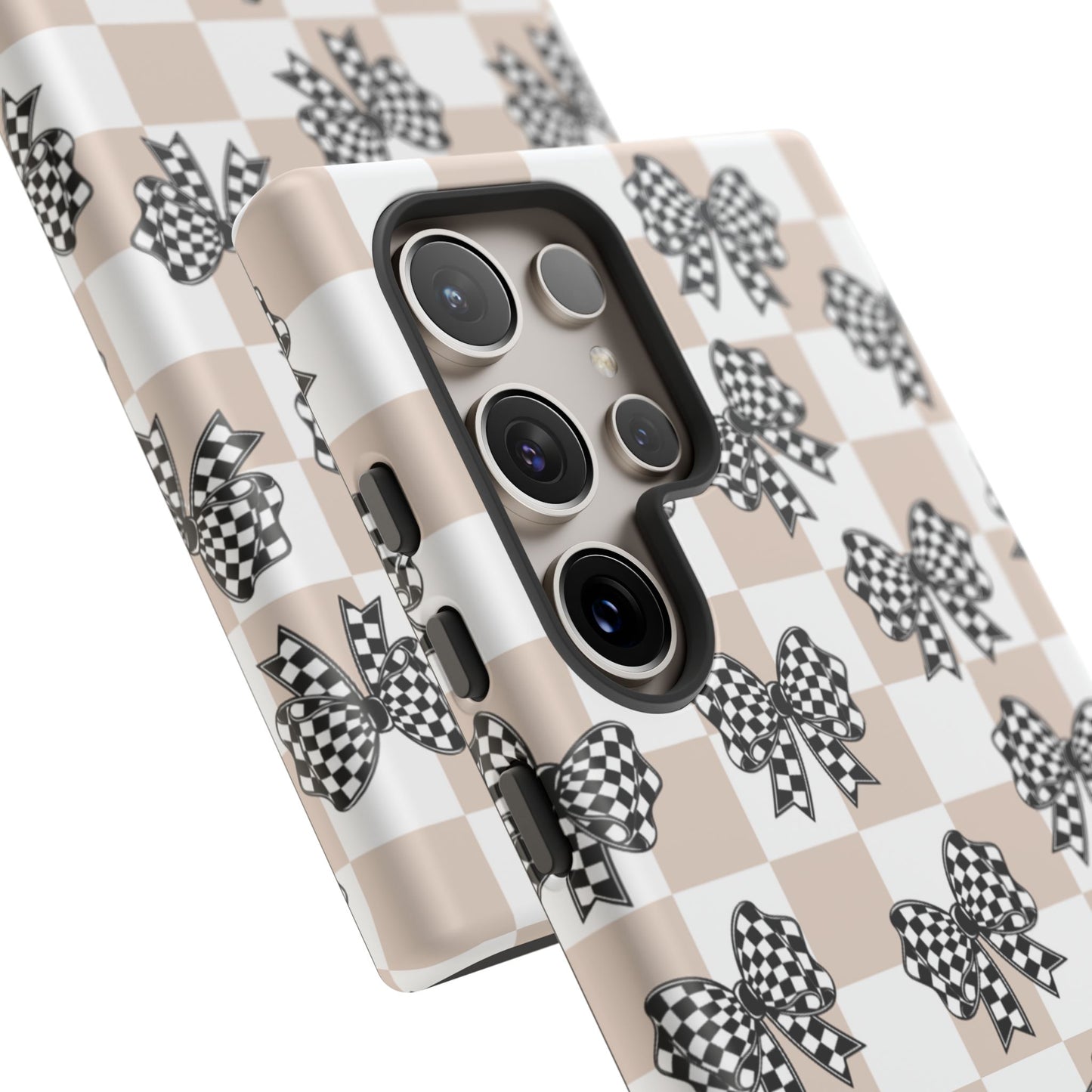 iPhone 16, Samsung S25, Google Pixel 9 Tough Phone Case, Coquette Retro Design All Models