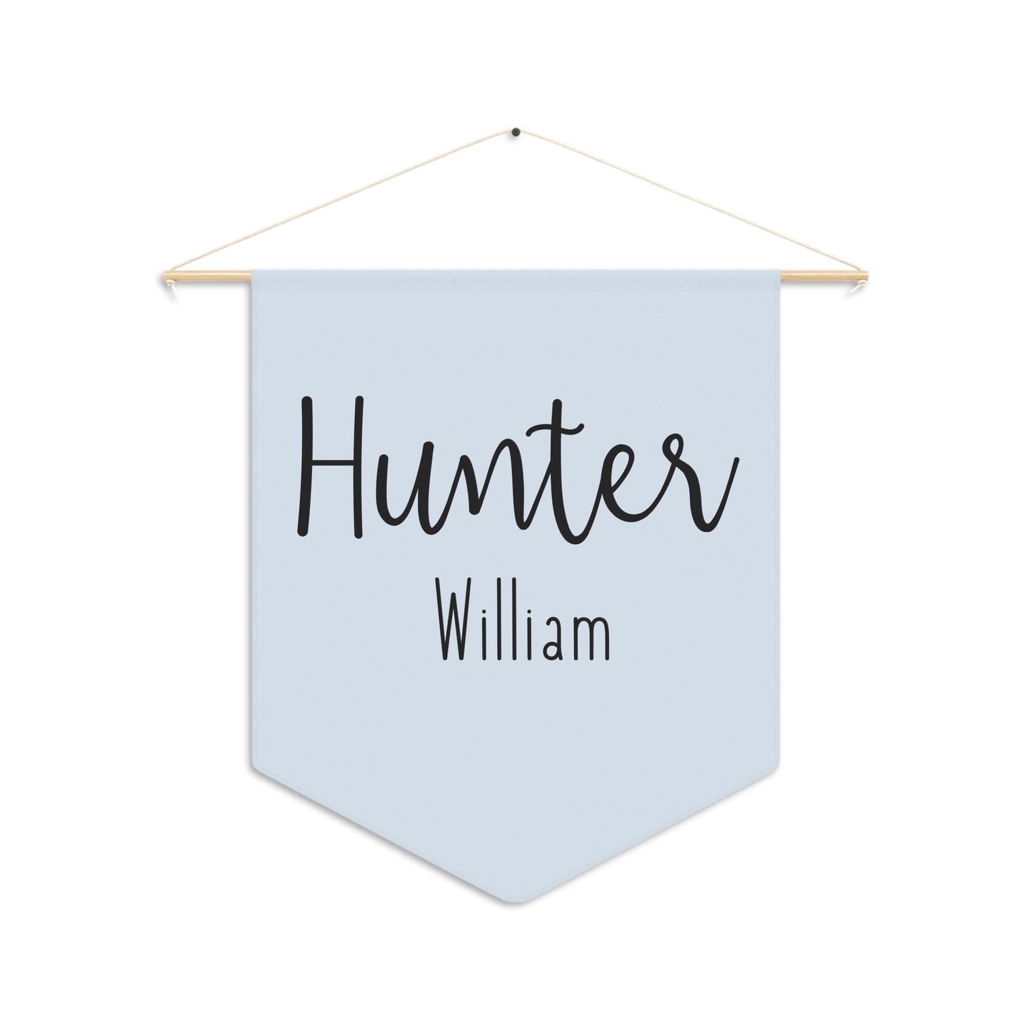Custom Baby Name Pennant, Nursery/ Kids Room Personalized Flag