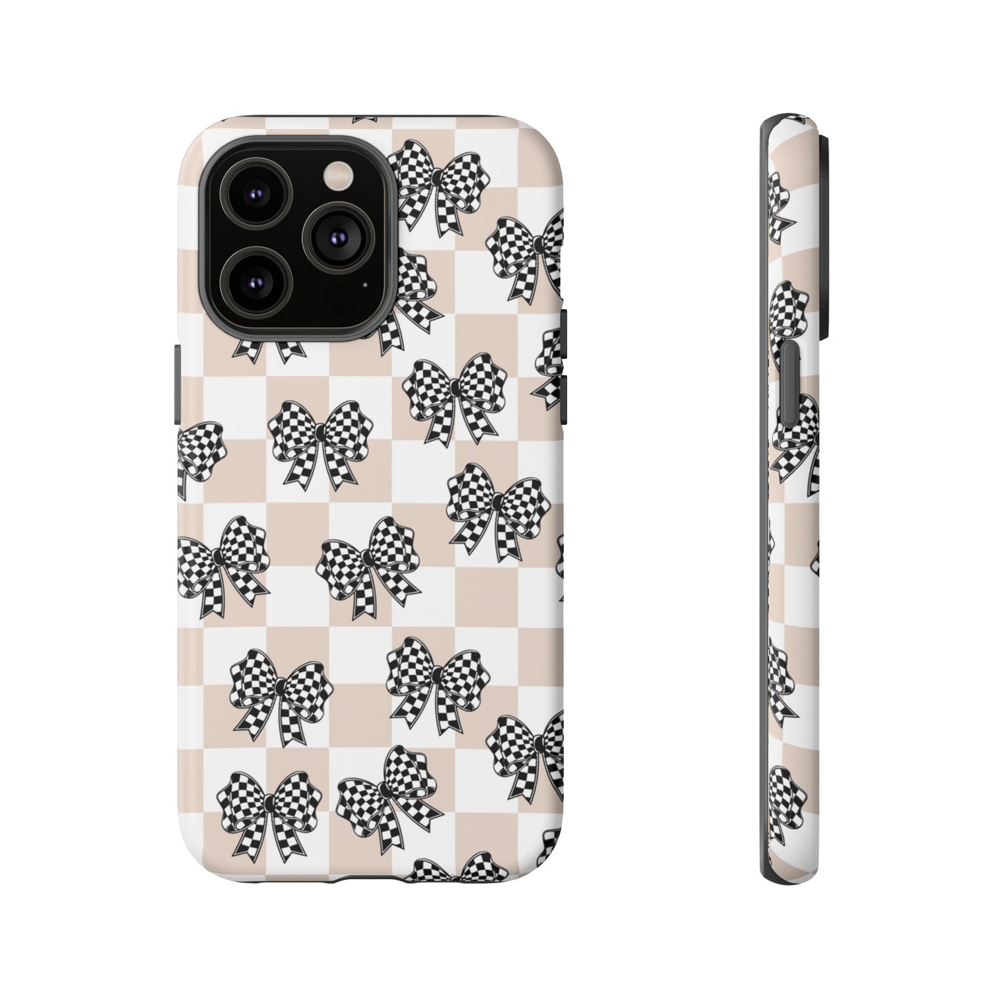 iPhone 16, Samsung S25, Google Pixel 9 Tough Phone Case, Coquette Retro Design All Models