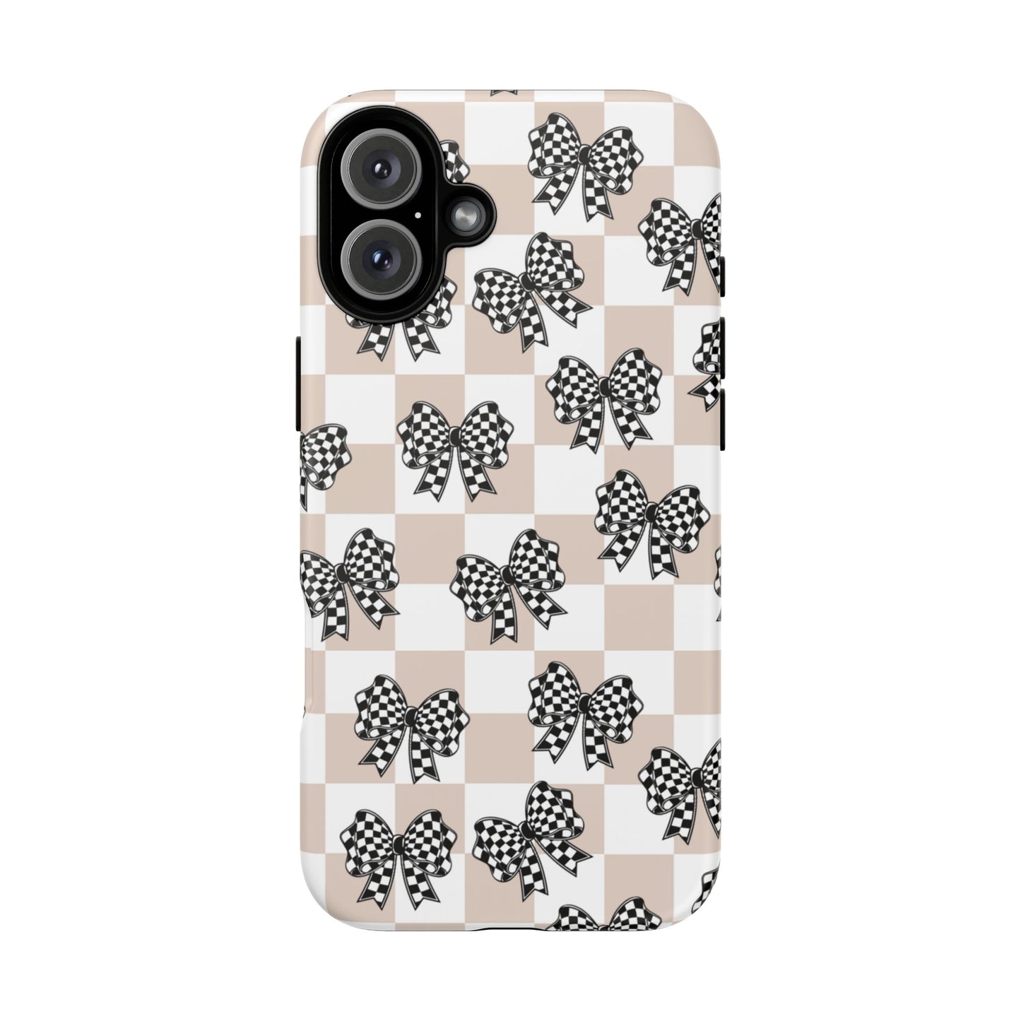 iPhone 16, Samsung S25, Google Pixel 9 Tough Phone Case, Coquette Retro Design All Models