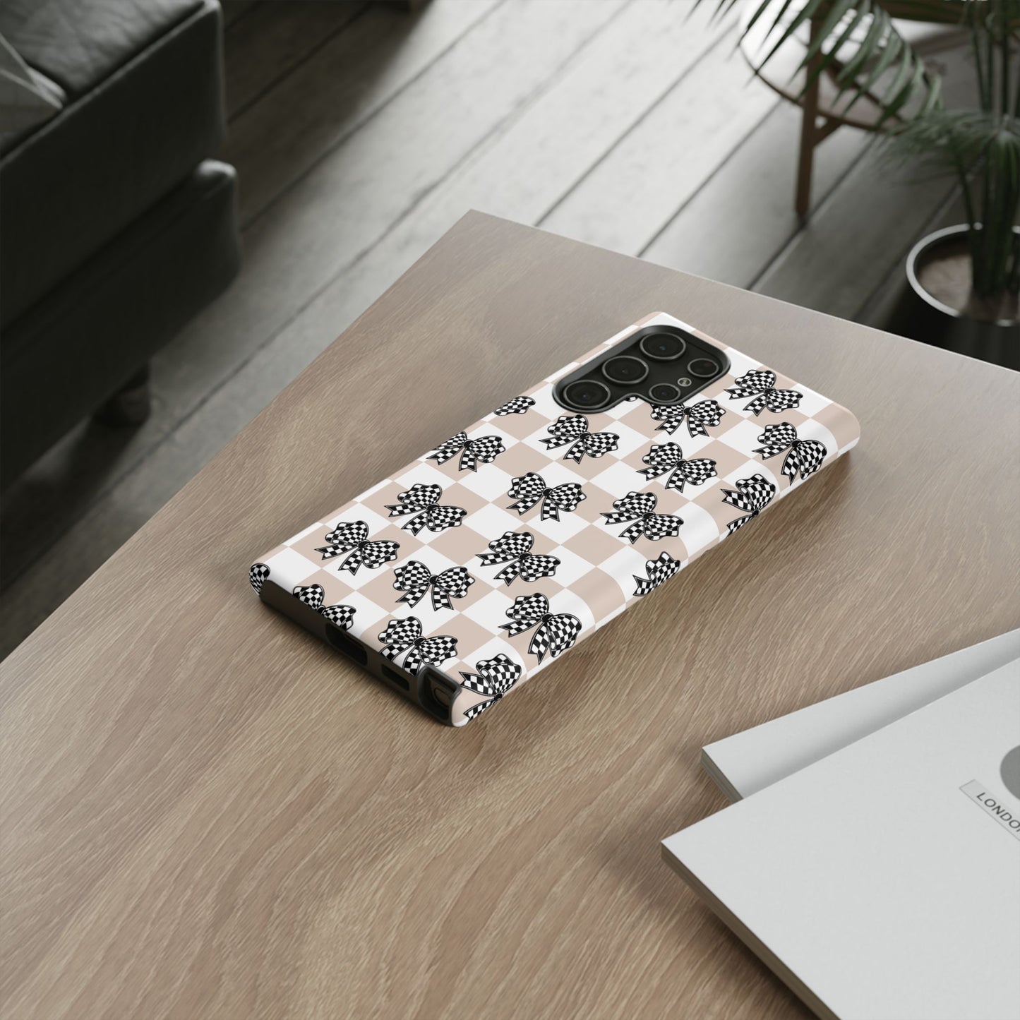 iPhone 16, Samsung S25, Google Pixel 9 Tough Phone Case, Coquette Retro Design All Models