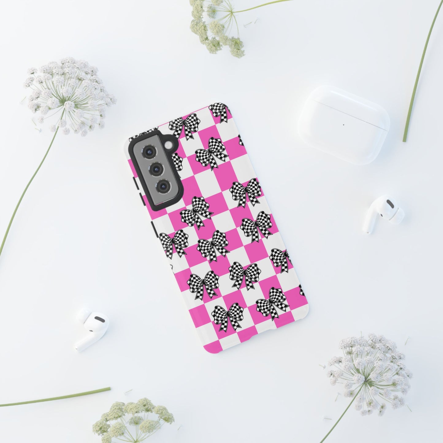Tough Phone Case - Coquette Retro Design for iPhone, Samsung, Google Pixel