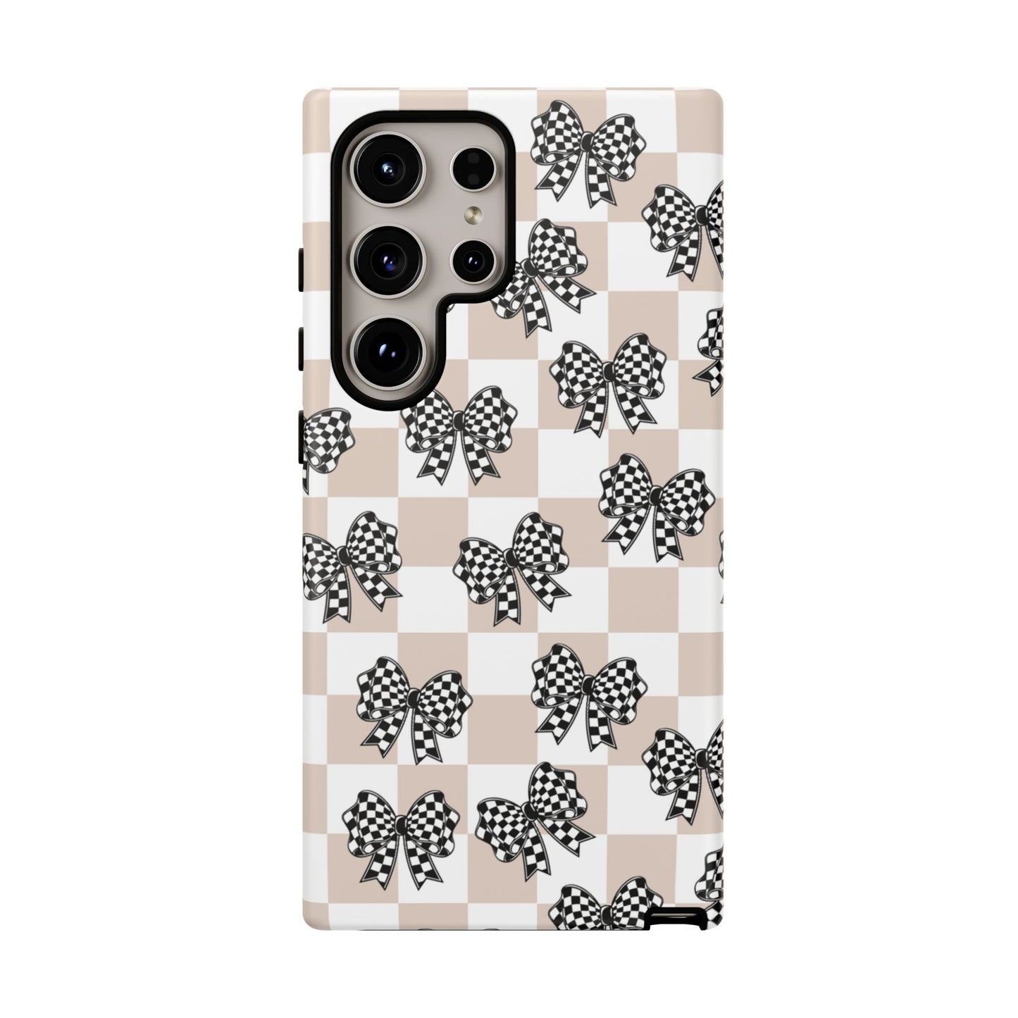 iPhone 16, Samsung S25, Google Pixel 9 Tough Phone Case, Coquette Retro Design All Models
