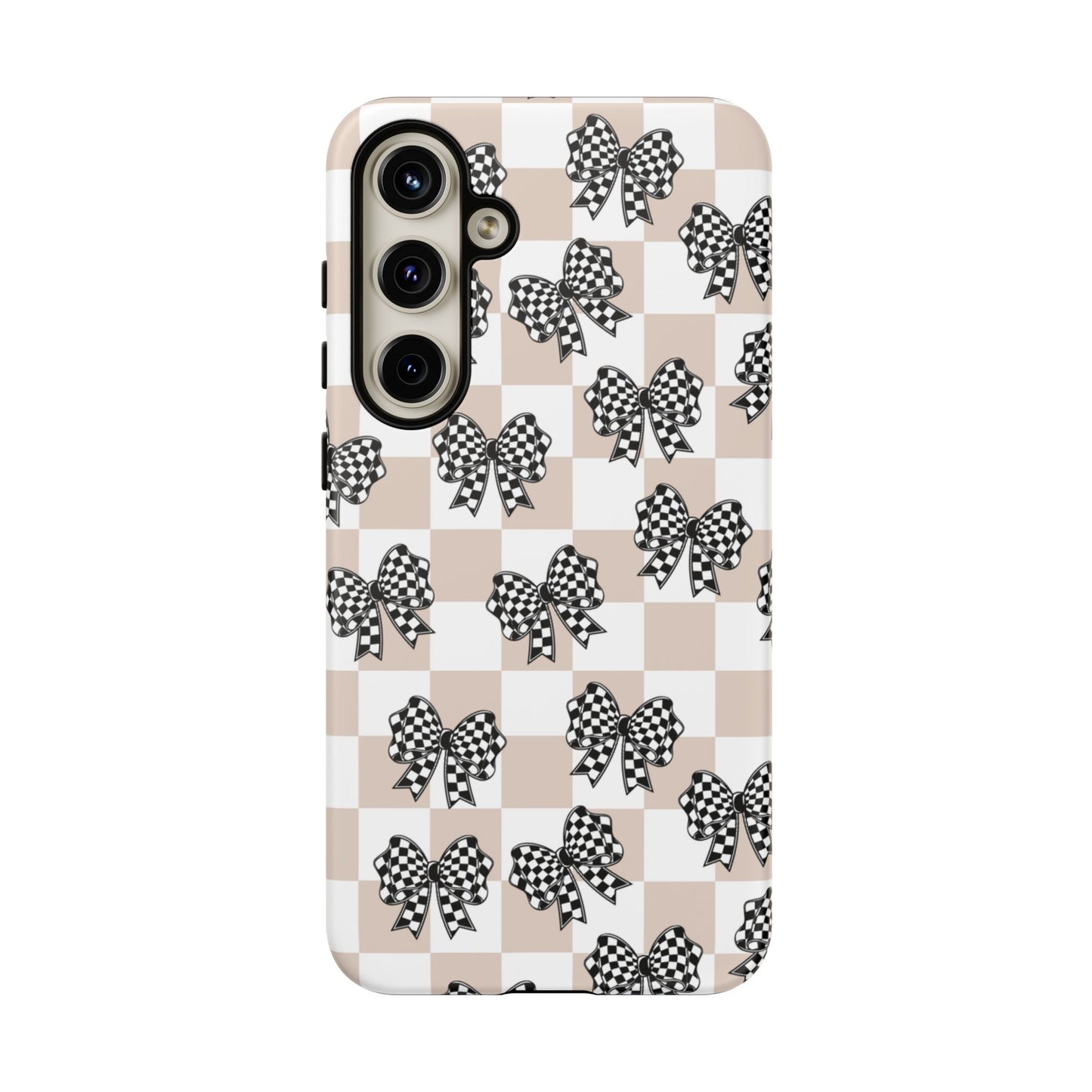 iPhone 16, Samsung S25, Google Pixel 9 Tough Phone Case, Coquette Retro Design All Models