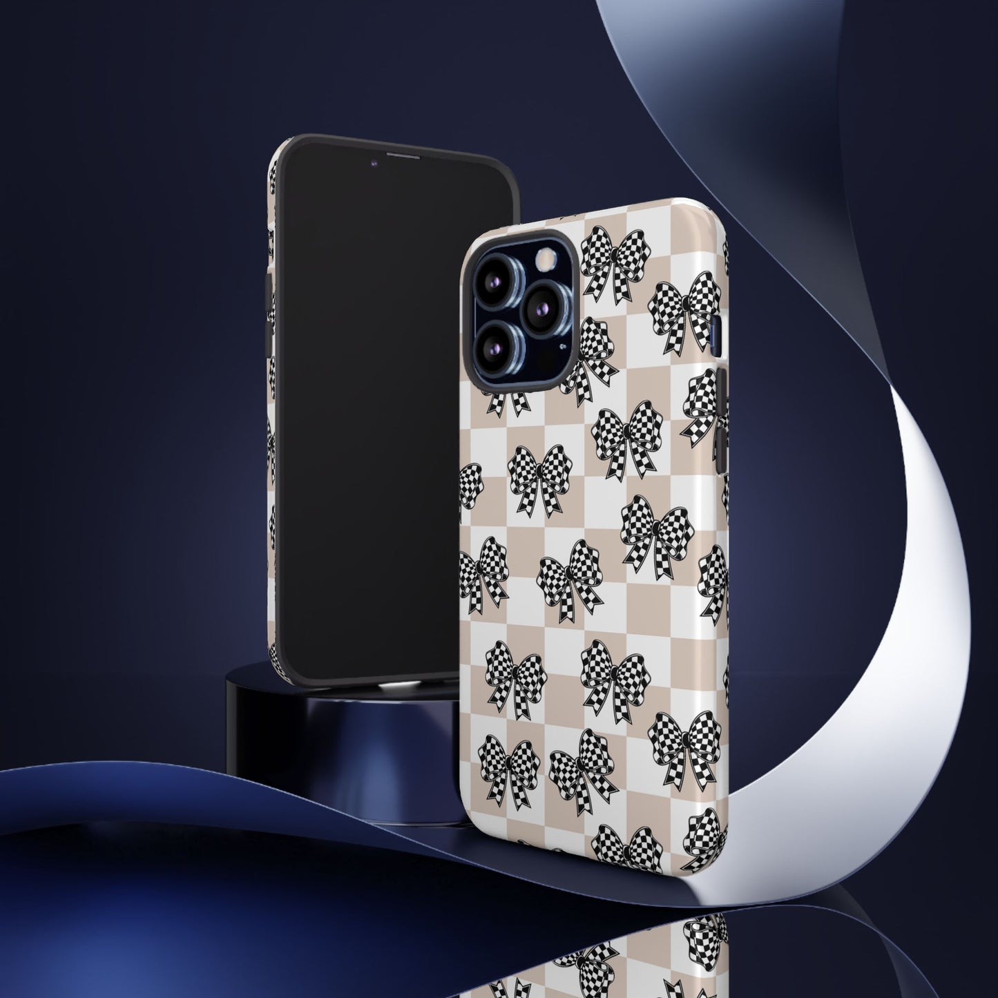 iPhone 16, Samsung S25, Google Pixel 9 Tough Phone Case, Coquette Retro Design All Models