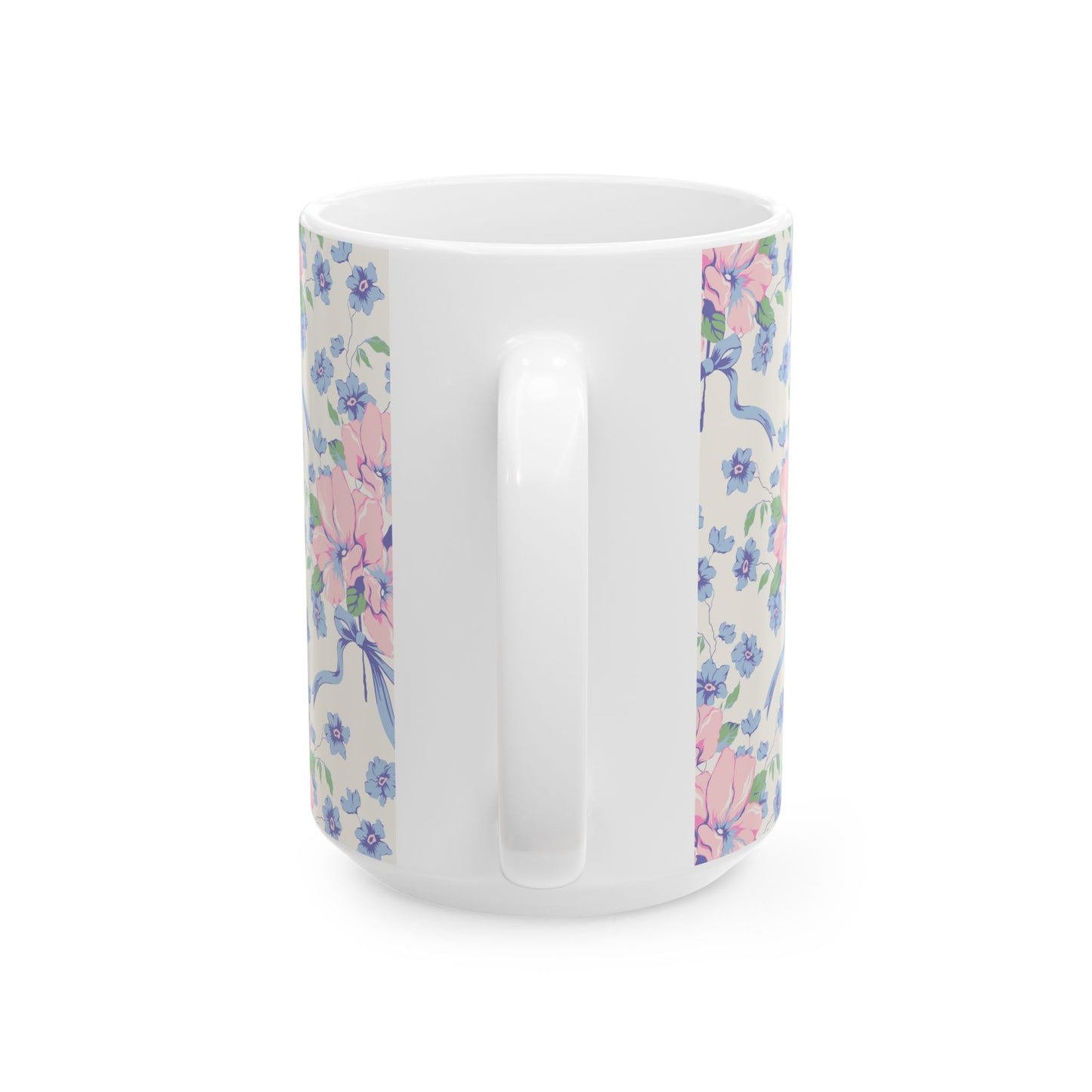 Coquette Floral Pastel Coffee Cup