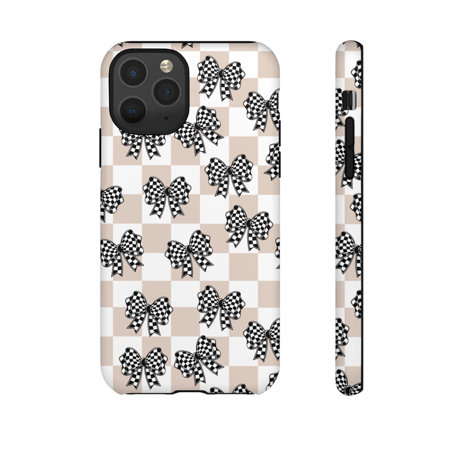iPhone 16, Samsung S25, Google Pixel 9 Tough Phone Case, Coquette Retro Design All Models
