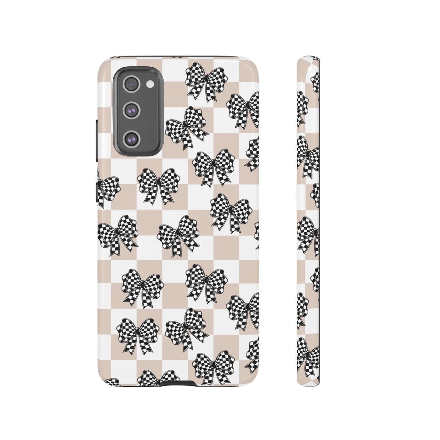 iPhone 16, Samsung S25, Google Pixel 9 Tough Phone Case, Coquette Retro Design All Models