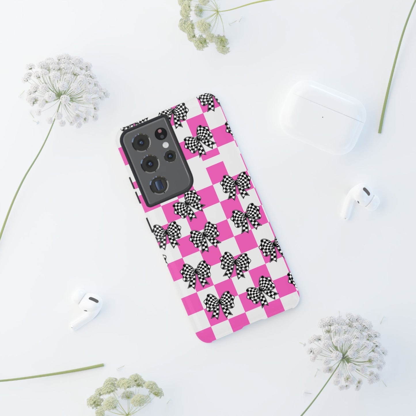 Tough Phone Case - Coquette Retro Design for iPhone, Samsung, Google Pixel