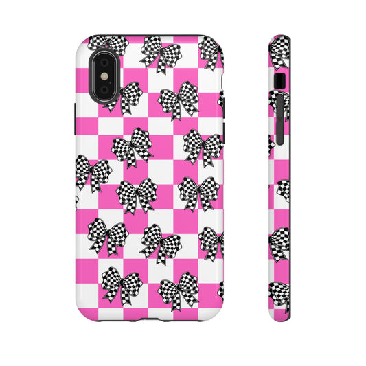 Tough Phone Case - Coquette Retro Design for iPhone, Samsung, Google Pixel